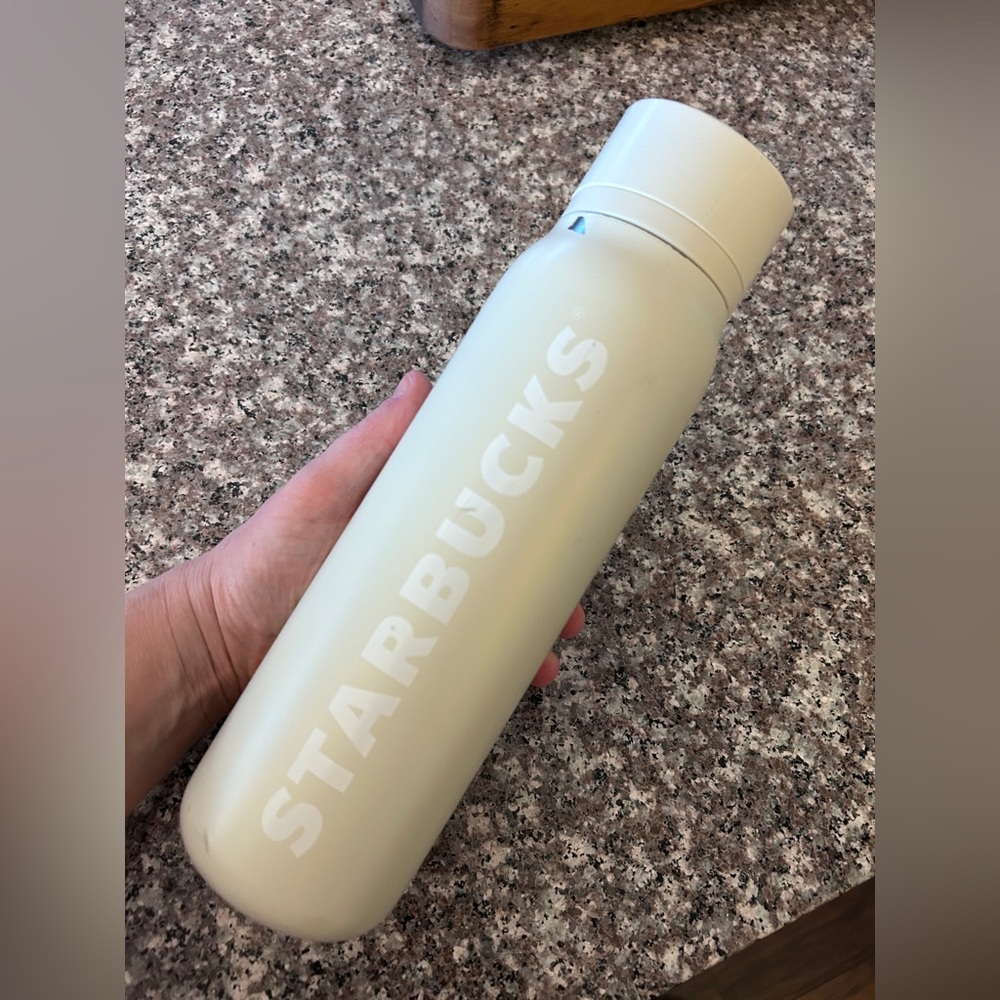 Starbucks Beige Insulated Metal Bottle 20oz